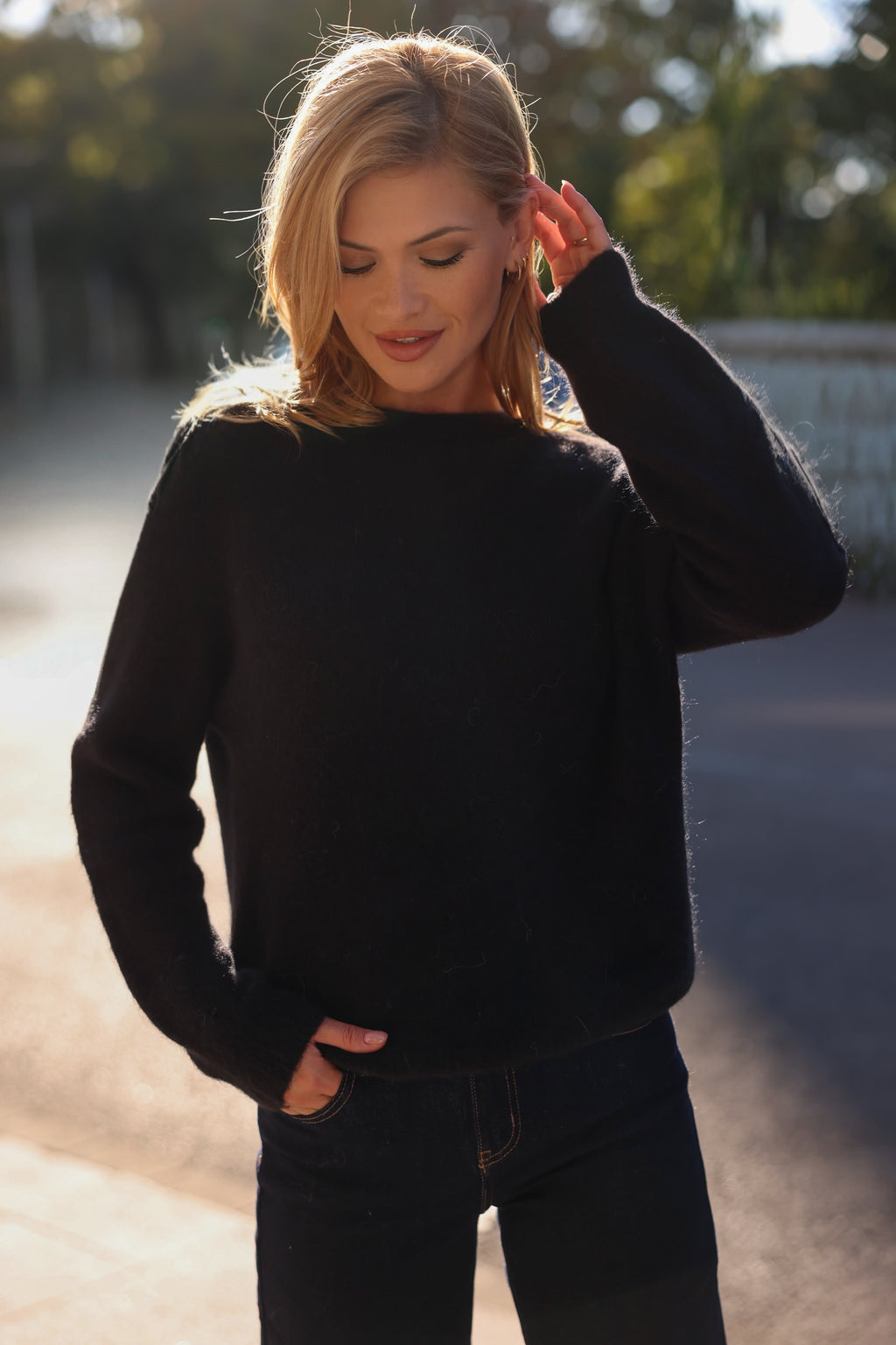 Kašmírový sveter Elia