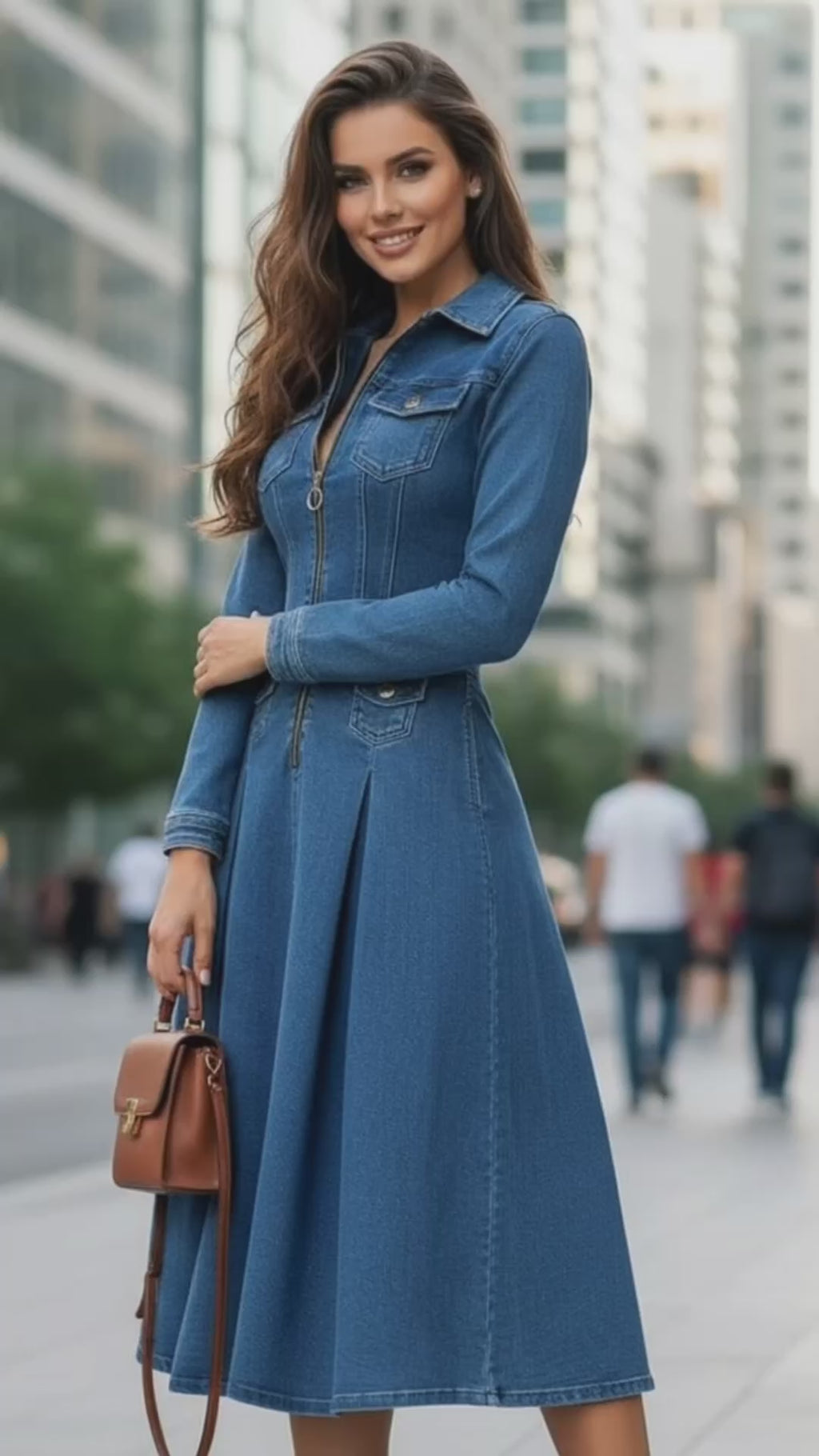 Džínsové šaty Lilli